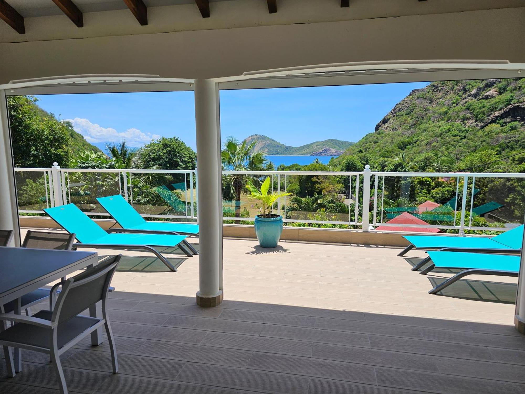 Villa Celyote - Haut De Villa, Vue Mer, A 150M De La Plage Anse Figuier Terre-De-Haut Bagian luar foto