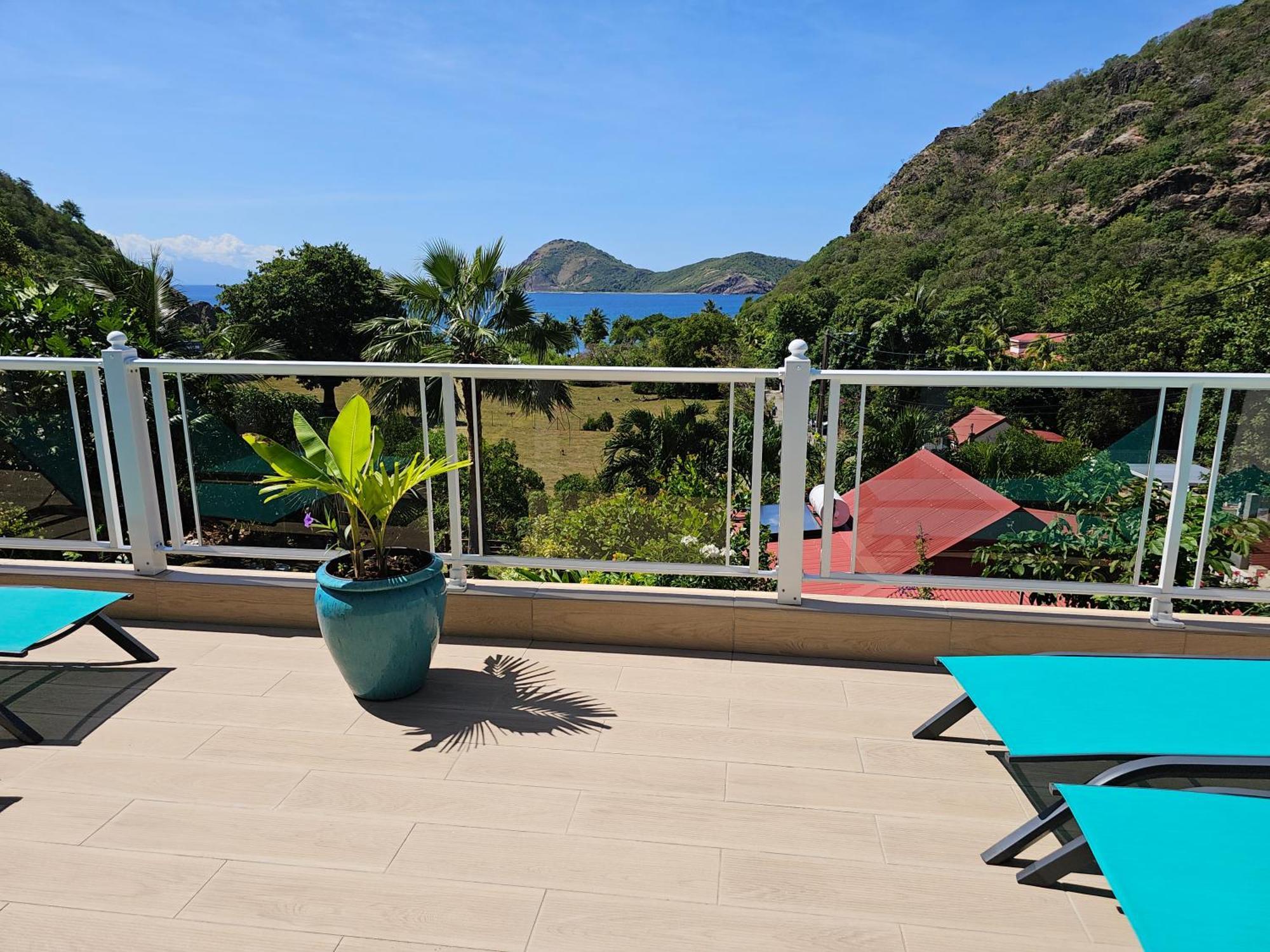 Villa Celyote - Haut De Villa, Vue Mer, A 150M De La Plage Anse Figuier Terre-De-Haut Bagian luar foto