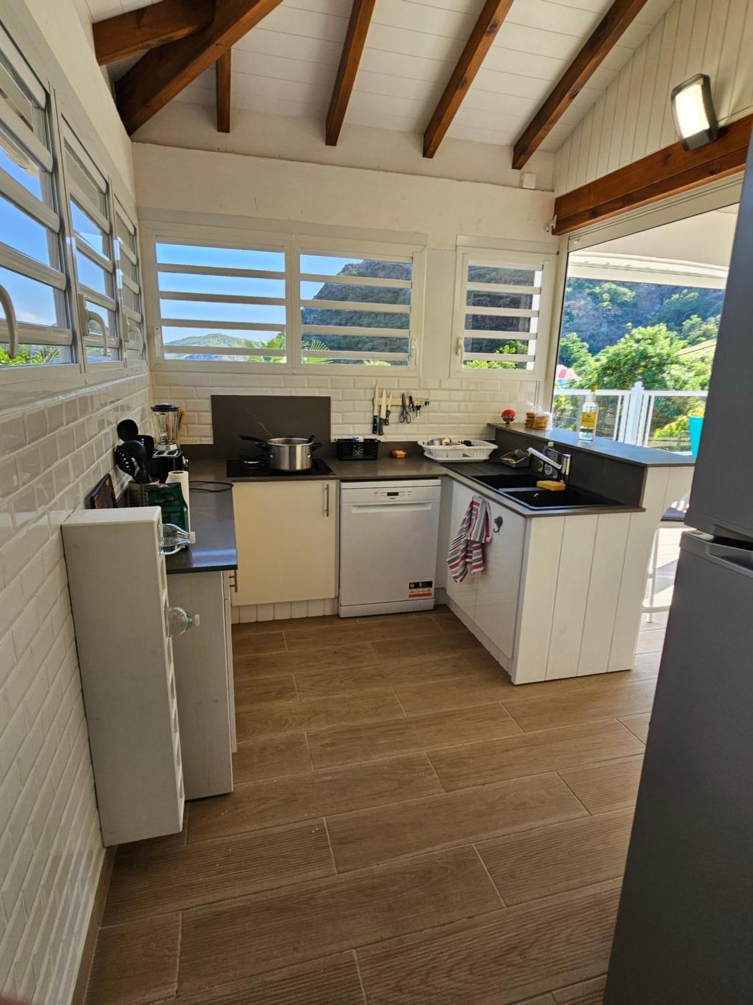 Villa Celyote - Haut De Villa, Vue Mer, A 150M De La Plage Anse Figuier Terre-De-Haut Bagian luar foto